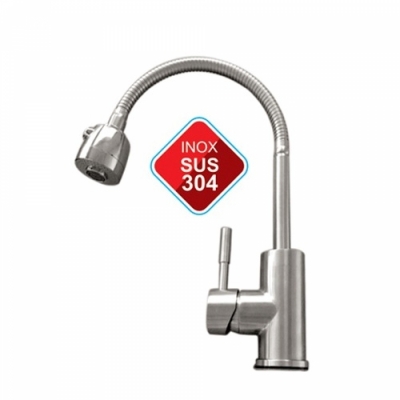 Vòi Rửa Chén Nóng Lạnh Inox 304 Horcking HK-064