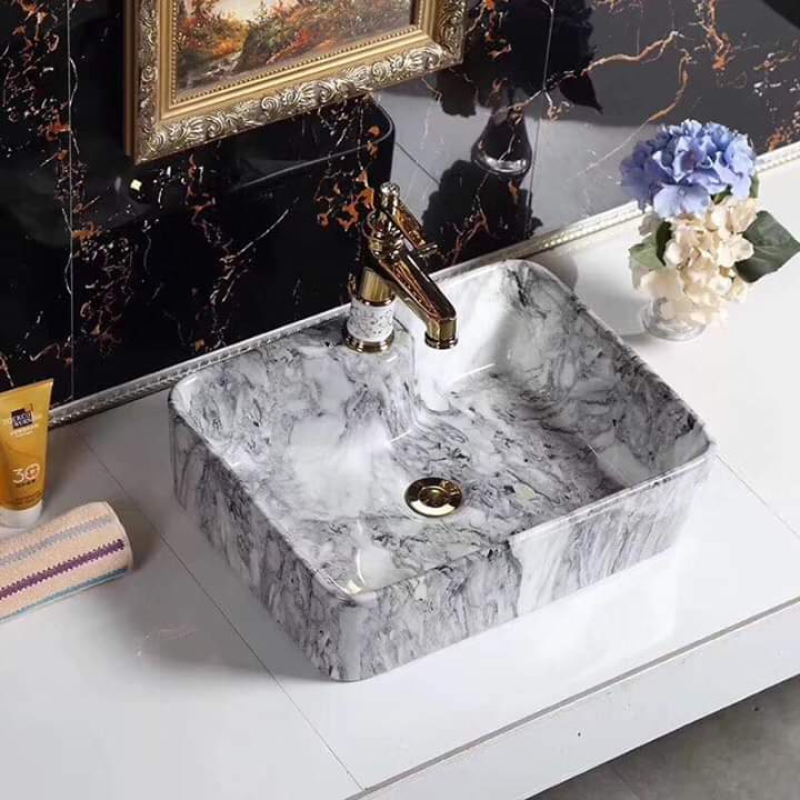 Chậu Lavabo Đặt Bàn 048 Cao Cấp