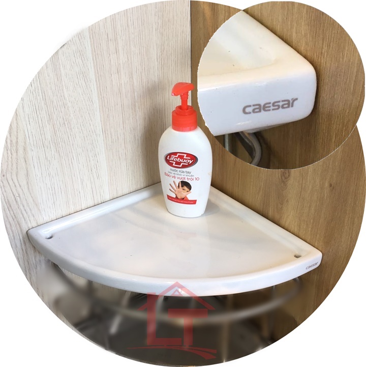 Kệ Góc Sứ Caersar  Q999 Chính Hãng