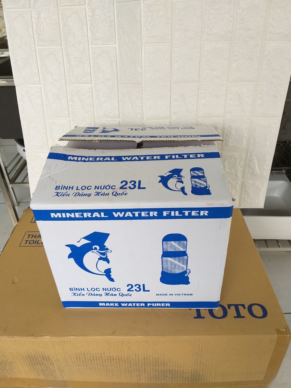 Bình Lọc Nước Bằng Nhựa 25 Lít