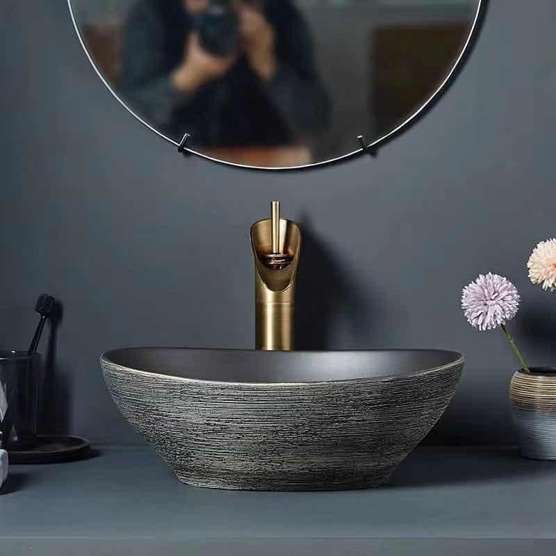 Chậu Rửa Lavabo Đặt Bàn S03