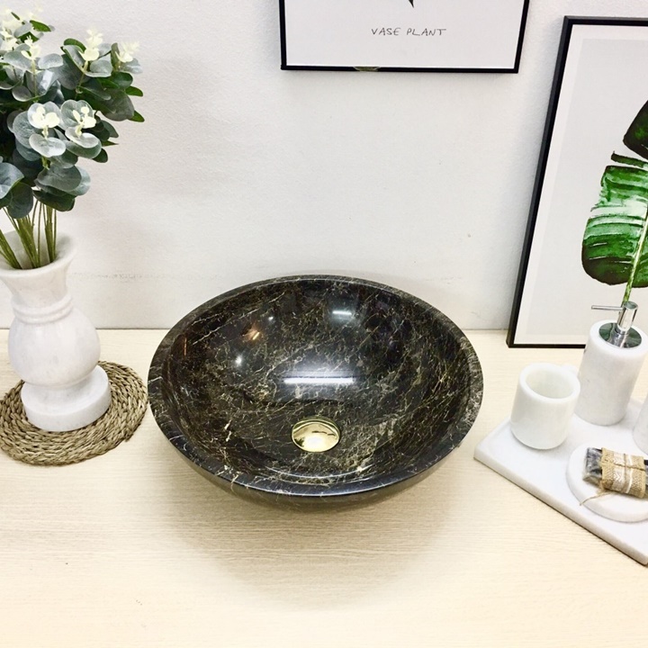 Chậu Lavabo Đá Tự Nhiên D006