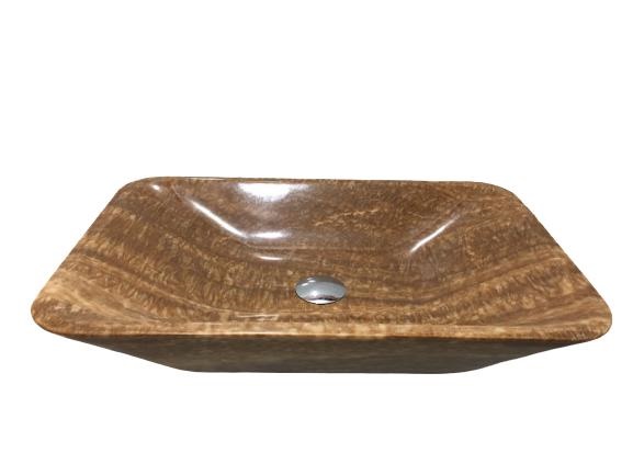 Chậu Lavabo Đặt Bàn Đá Tự Nhiên D018 Cao Cấp