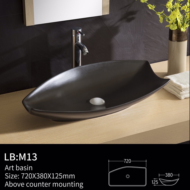 Chậu Lavabo Đặt Bàn Sứ Mỹ Thuật D021