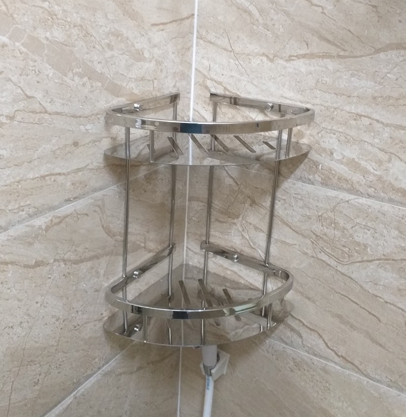 Kệ Góc 2 Tầng Inox 304 KG 2G