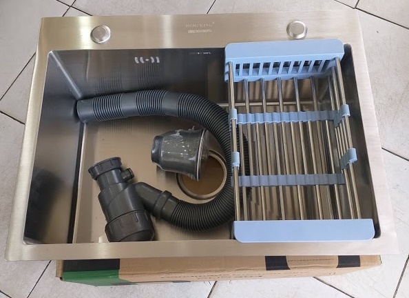 Bồn Rửa Chén 1 Ngăn Rosan RS 605 Inox 304