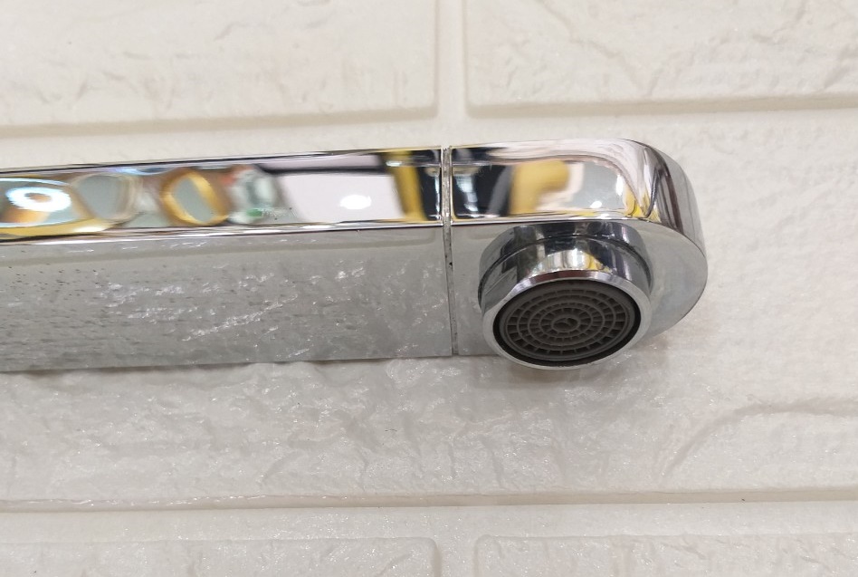 Vòi Rửa Chén Nóng Lạnh Vuông HK 014