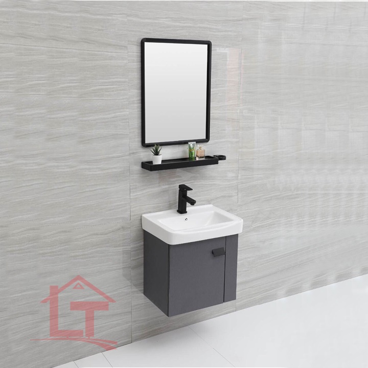 Tủ Lavabo Nhôm SM011 Nhỏ Gọn