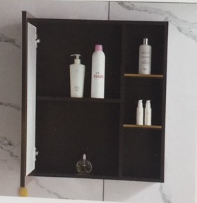 Tủ Lavabo Nhôm JM 5001 Đen Vàng