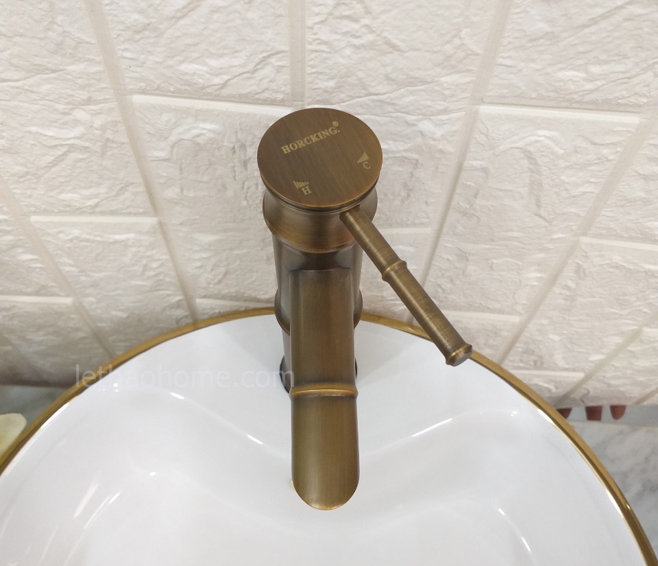 Vòi Lavabo Đồng Cổ Hocrking HK 079 Chính Hãng