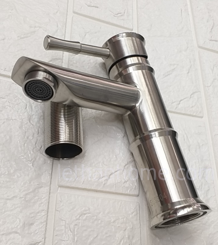 Vòi Lavabo Nóng Lạnh Hocrking HK 046 Thân Trúc