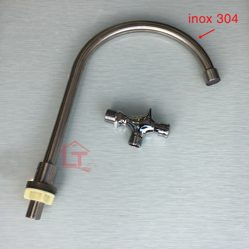 Van Nhấn Gối Ống Inox 304 HK10