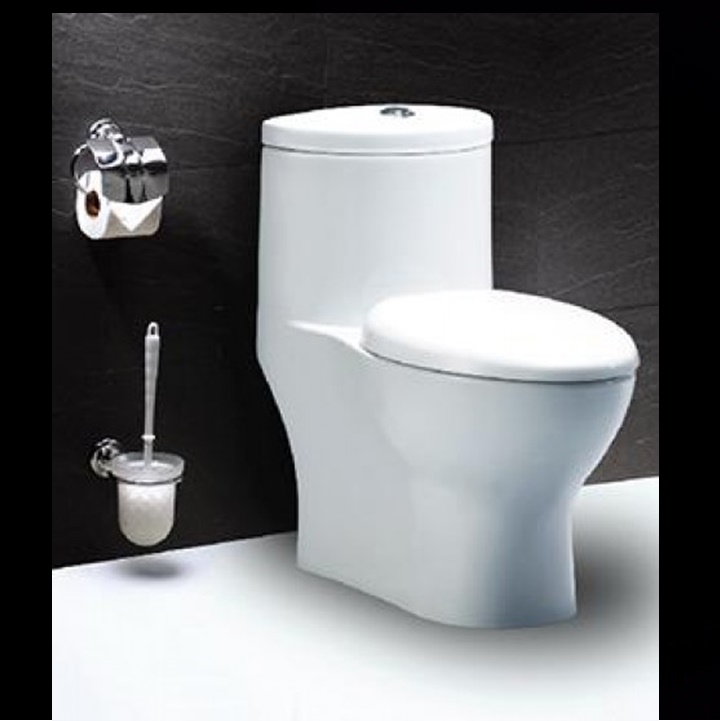 Bồn Cầu 1 Khối CAERSAR CD-1375 Chính Hãng