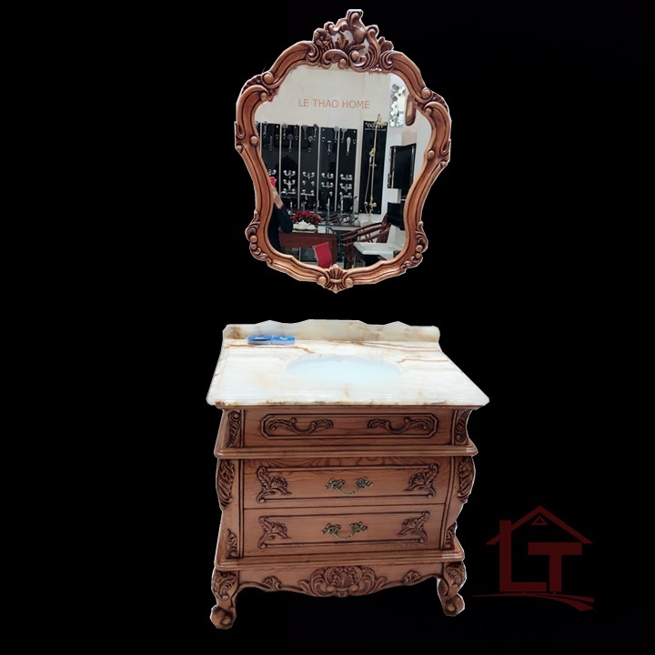 Tủ Lavabo Mặt Đá K101 Cao Cấp