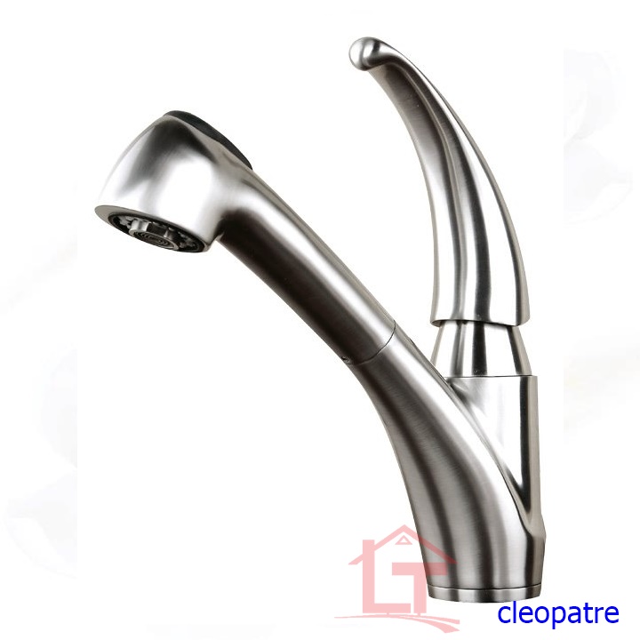 Vòi Rửa Chén Rút Dây Inox 304 Cl12