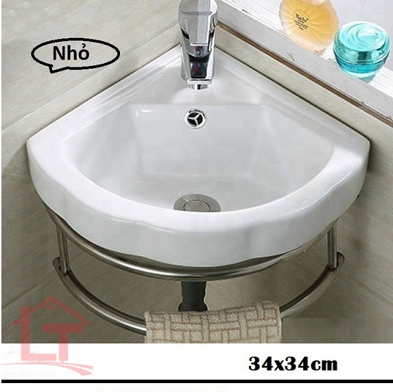 Lavabo Rửa Mặt Góc 34CM
