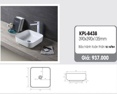 Lavabo Đặt Bàn Đá Keli 8438 Chính Hãng