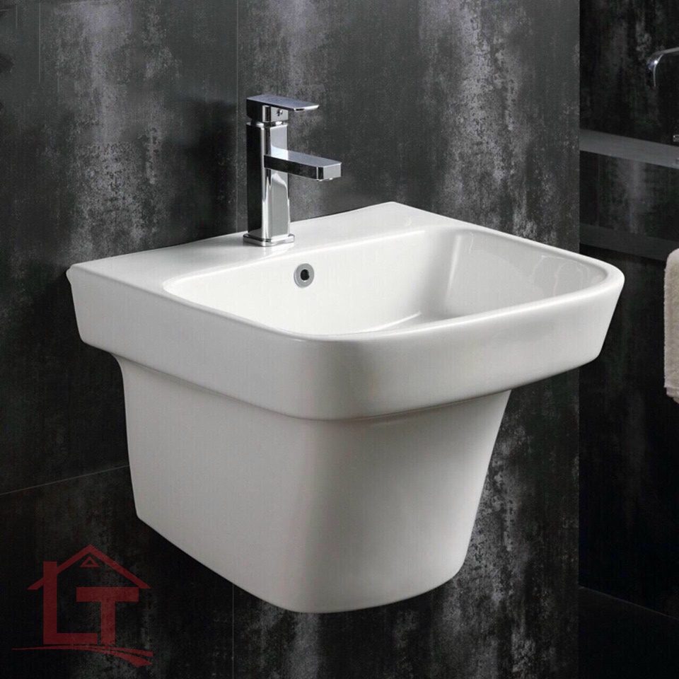 Lavabo Rửa Mặt Vuông C650 Sang Trọng