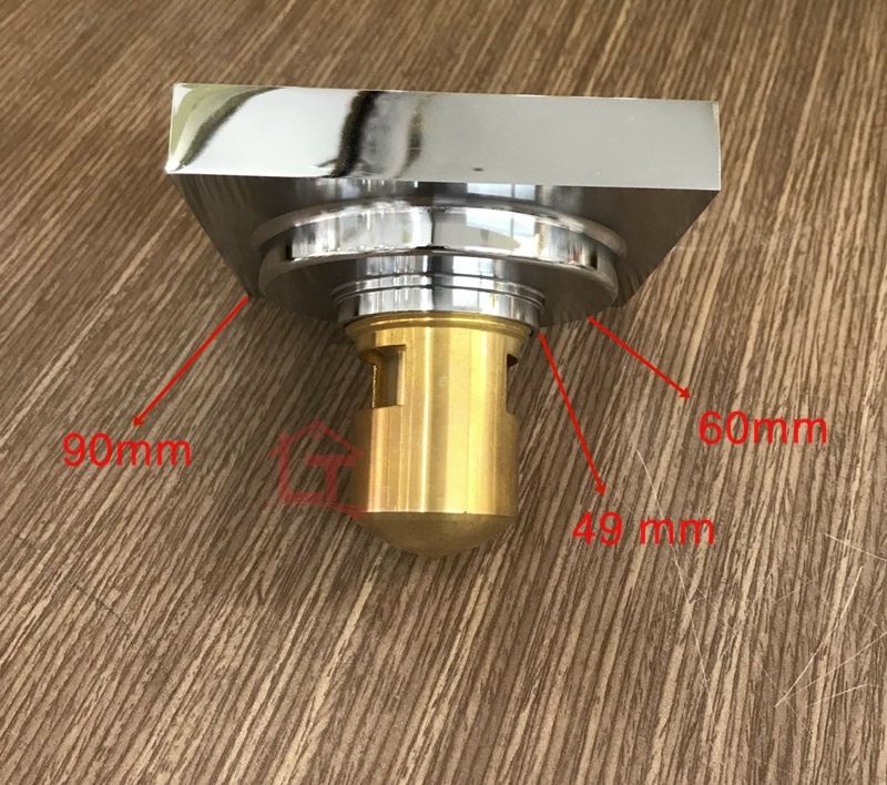 Phễu Thoát Sàn Âm Mặt Gạch  V10 Chống Hôi Cao Cấp