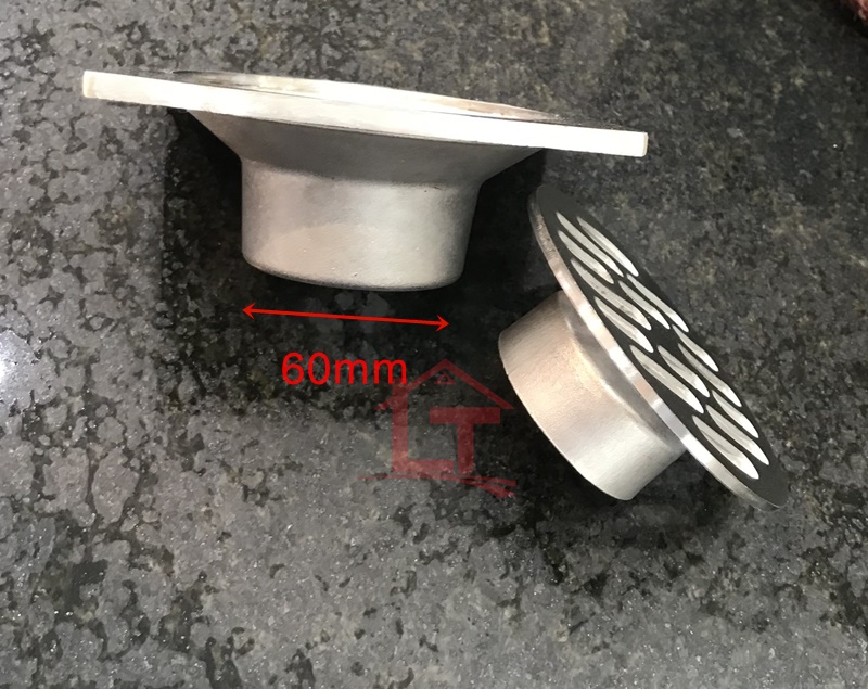 Phễu Thoát Sàn Inox Đúc Chống Hôi GL10 Cao Cấp