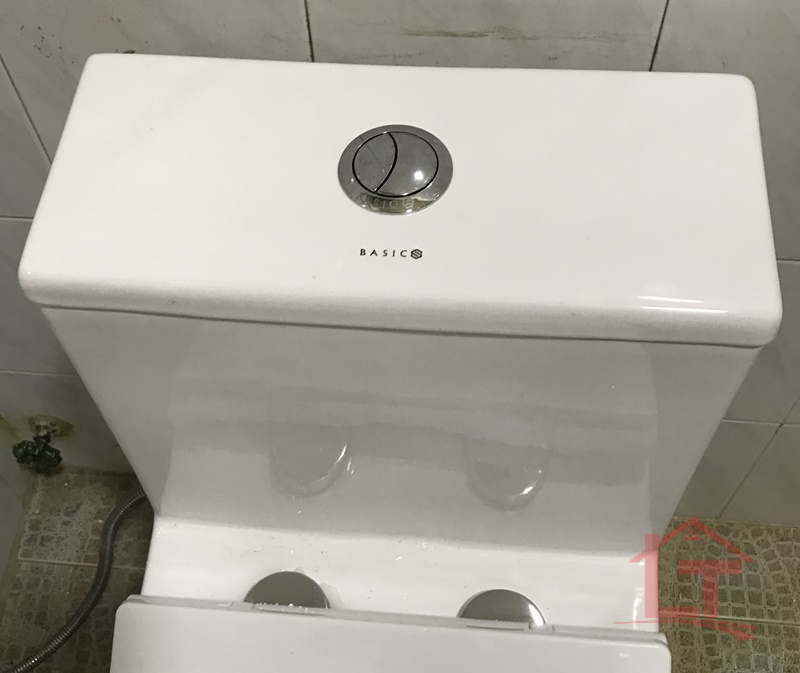 Bồn cầu 1 Khối Tâm Thoát 25 Cm Basis 119