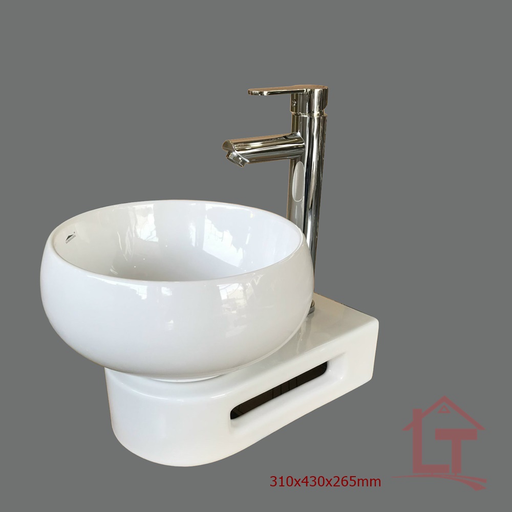 Lavabo Treo Tường K16 Nhỏ Gọn
