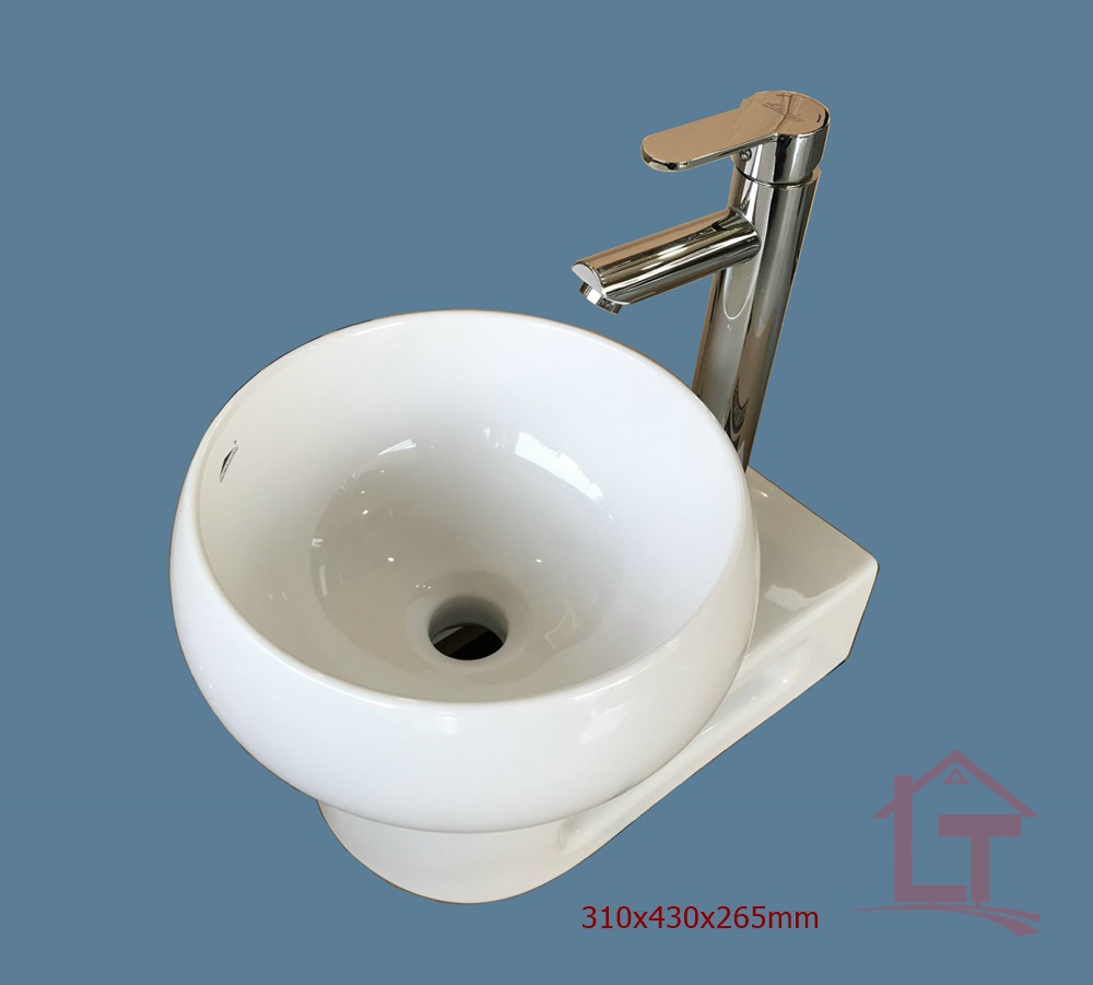 Lavabo Treo Tường K16 Nhỏ Gọn