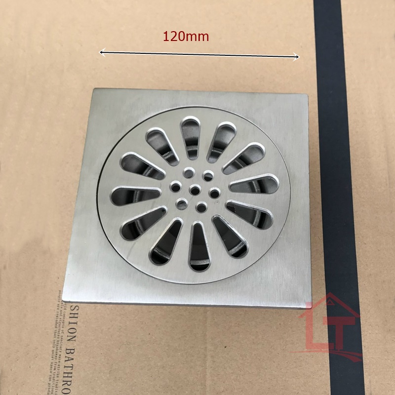 Phễu Thoát Sàn G12H Inox 304 Đúc Chống Hôi