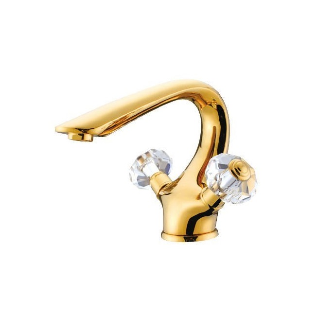 Vòi Lavabo Thiên Nga Mạ PVD C01