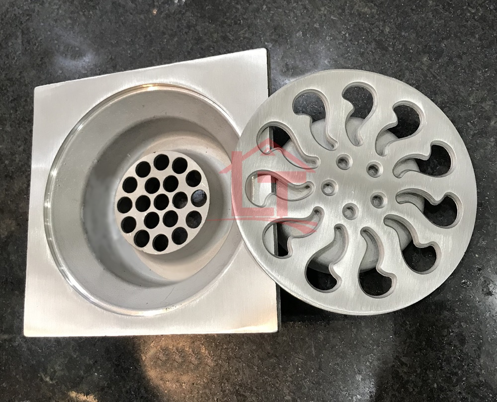 Phễu Thoát Sàn Inox 304 Đúc G12X Cao Cấp