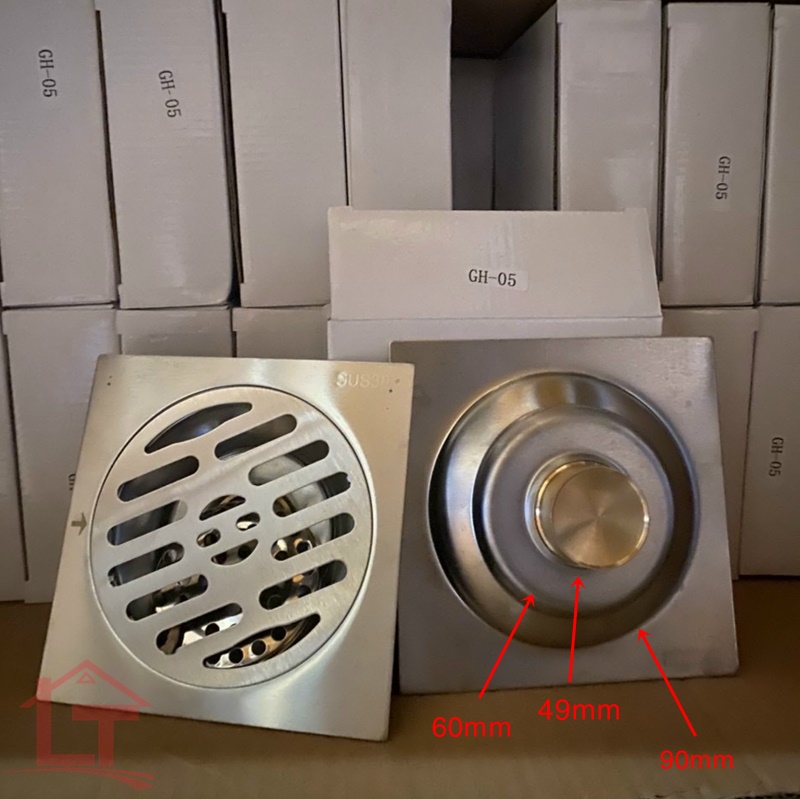 Phễu Thoát Sàn Inox 304 G12C