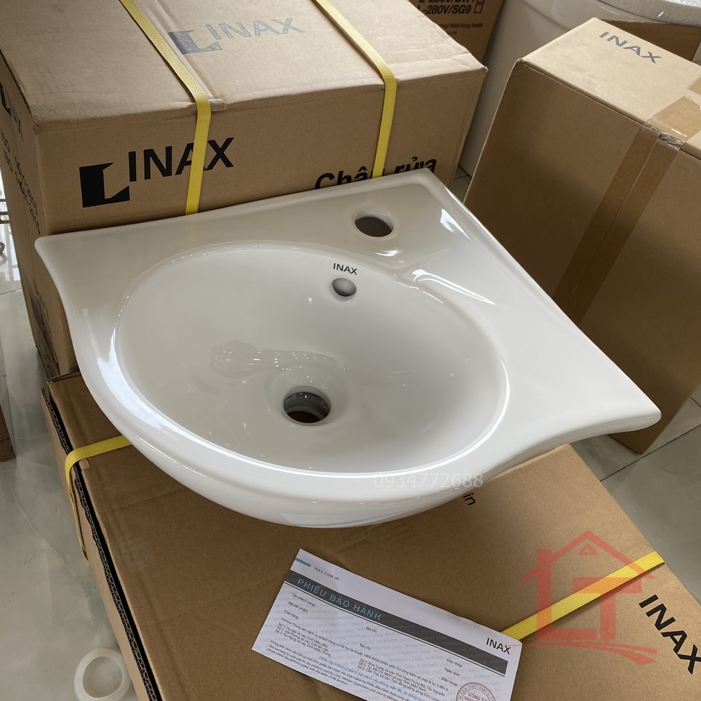 Lavabo Treo Tường Inax L 281 V Chính Hãng