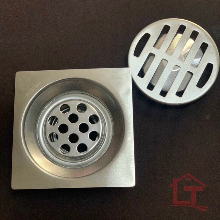 Phễu Thoát  Nước Inox 304 VV12 Chống Hôi