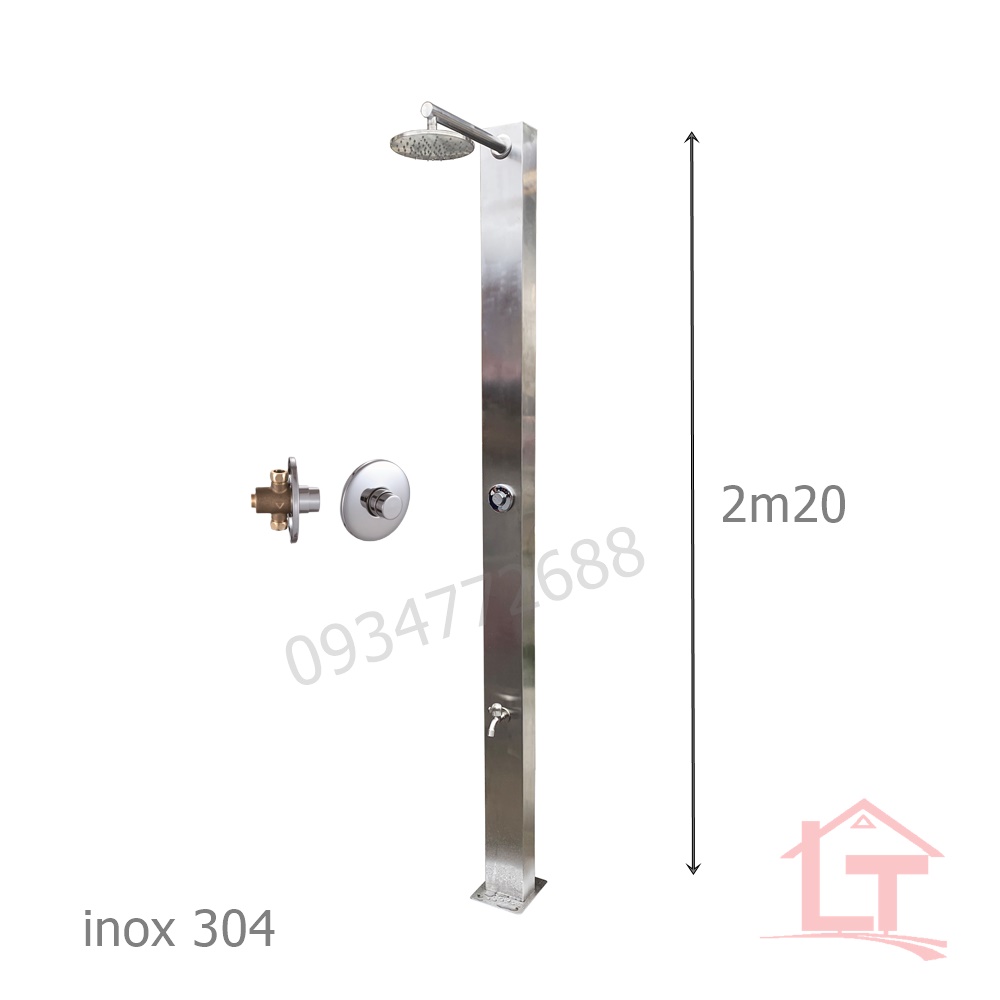 Vòi Sen Tắm Ngoài Trời LT99 Inox 304