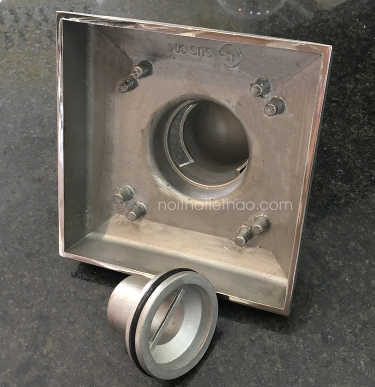 Phễu Thoát Sàn Âm Mặt Gạch Cleopetre Cl100 Cao Cấp