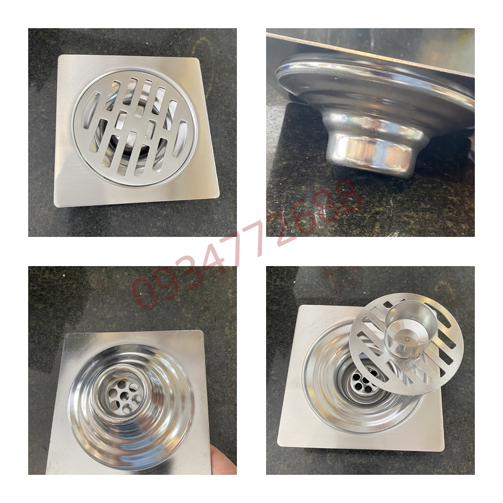 Phễu Thoát Sàn Chống Hôi T560 Inox 304