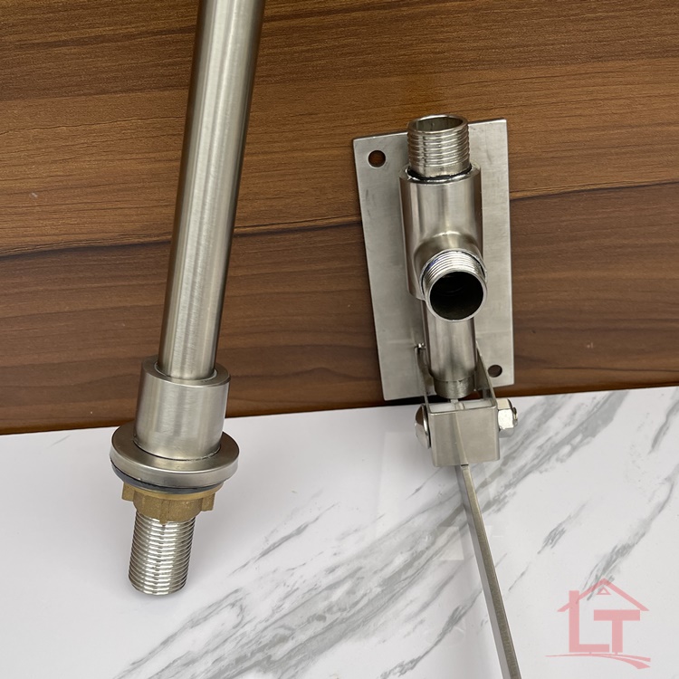 Vòi Nước Đạp Chân Inox 304 HK9 Cao Cấp