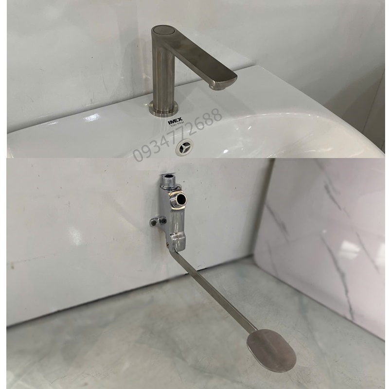 Vòi Nước Đạp Chân 304 HK01