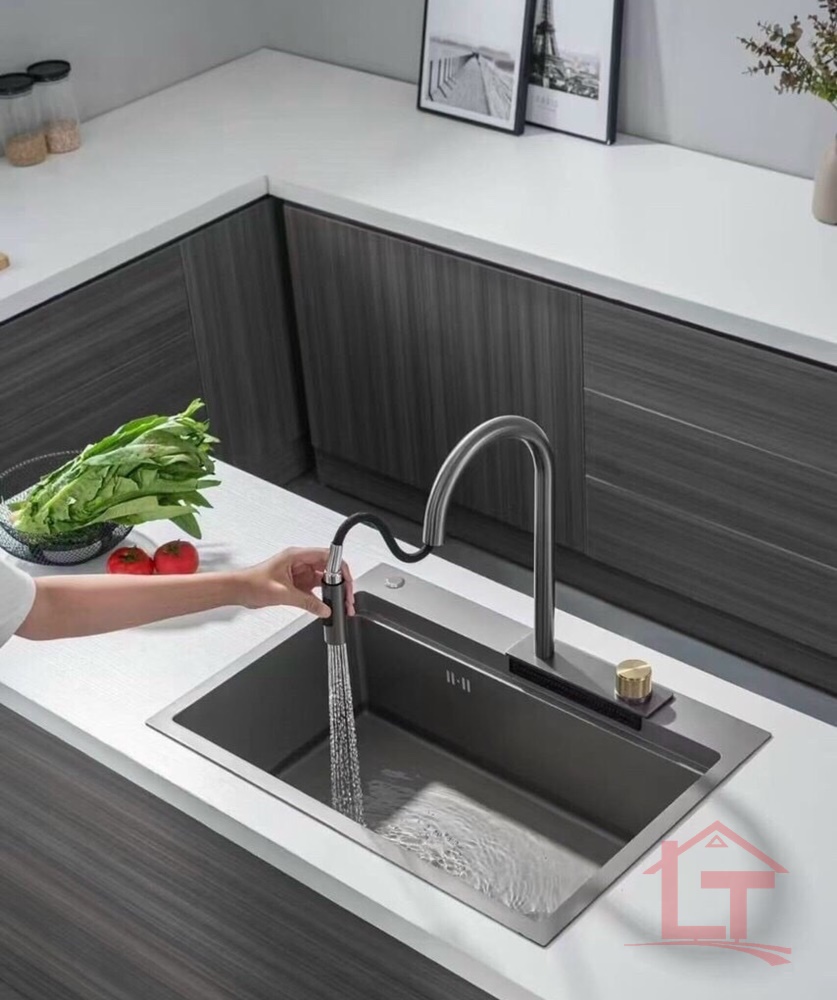 chậu rửa chén 1 ngăn lớn