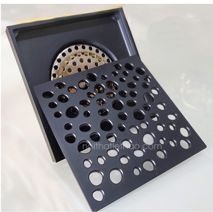 phễu thoát sàn đen